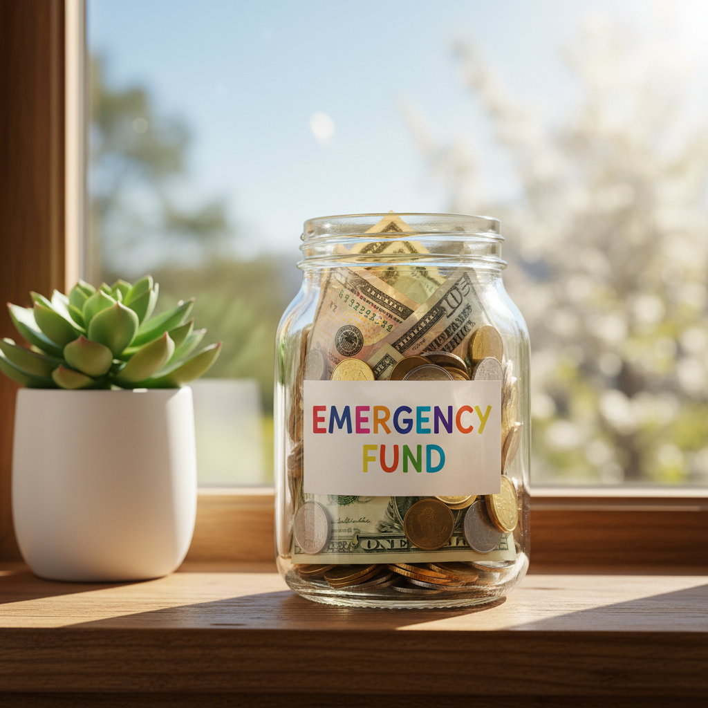 A parent checks emergency savings after an unexpected car repair — www.changeyourlife.money